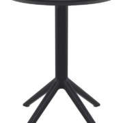 Origpic a d — SKY Bord – Runt cafébord med vikbar bordsskiva