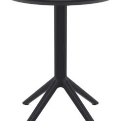Origpic a d — SKY Bord – Runt cafébord med vikbar bordsskiva