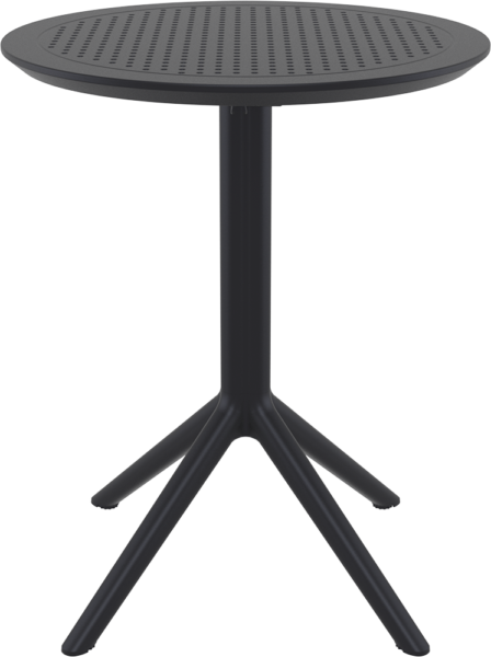 Origpic a d — SKY Bord – Runt cafébord med vikbar bordsskiva