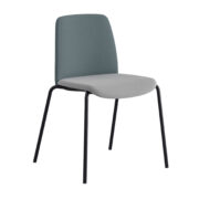 Origpic dfdb — Choice – Tygklädd stol med svart stativ