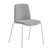 Origpic c ea — Choice – Tygklädd stol med vitt stativ