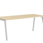 Origpic e e — Luna A – Modernt bord med fasta ben i A-form för det moderna kontoret