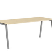 Origpic b ba — Luna A – Modernt bord med fasta ben i A-form för det moderna kontoret