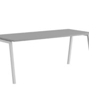 Origpic — Luna A – Modernt bord med fasta ben i A-form för det moderna kontoret