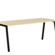 Origpic f f — Luna A – Modernt bord med fasta ben i A-form för det moderna kontoret