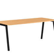 Origpic bb — Luna A – Modernt bord med fasta ben i A-form för det moderna kontoret