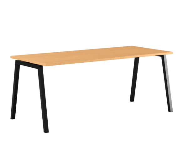 Origpic bb — Luna A – Modernt bord med fasta ben i A-form för det moderna kontoret