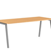 Origpic dc f — Luna A – Modernt bord med fasta ben i A-form för det moderna kontoret