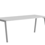 Origpic e a — Luna A – Modernt bord med fasta ben i A-form för det moderna kontoret