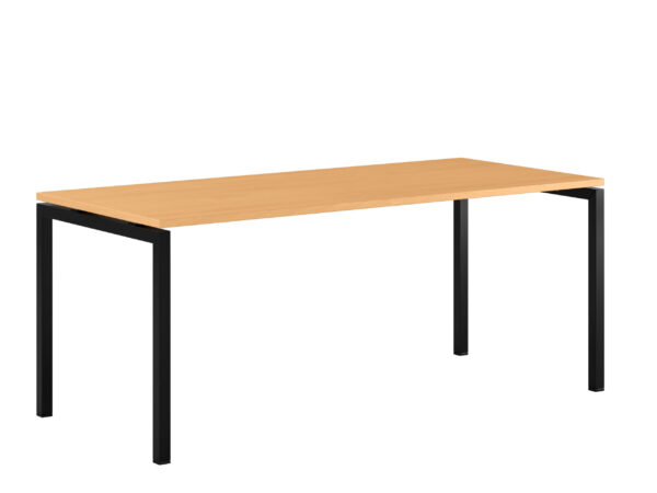 Origpic f ed — Luna U – Stilrena bord med fasta ben i U-form för det moderna kontoret