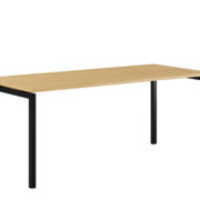 Origpic d f — Luna U – Stilrena bord med fasta ben i U-form för det moderna kontoret