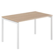 Origpic b — Luna U – Stilrena bord med fasta ben i U-form för det moderna kontoret