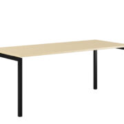 Origpic b e — Luna U – Stilrena bord med fasta ben i U-form för det moderna kontoret