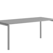 Origpic ba a — Luna U – Stilrena bord med fasta ben i U-form för det moderna kontoret