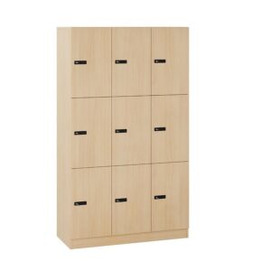 Origpic b bdc — Milano personalskåp med kodlås – personlig förvaring med 9 fack