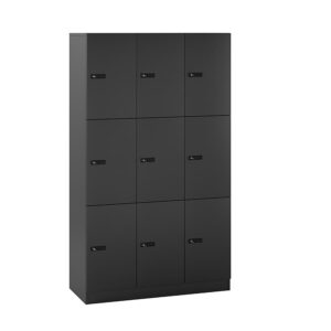 Origpic bd bfc — Milano personalskåp med kodlås – personlig förvaring med 9 fack