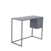 Origpic cdfcb — Bakal Skrivbord 45 x 95 – Vit / Svart / Grå