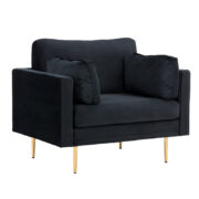 Origpic fc ef — Boom Fåtöljer – Ljusbeige, Grön, Blå eller Svart