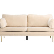 Origpic — Boom 3-sits soffor – mässingben – Blå, grön, beige