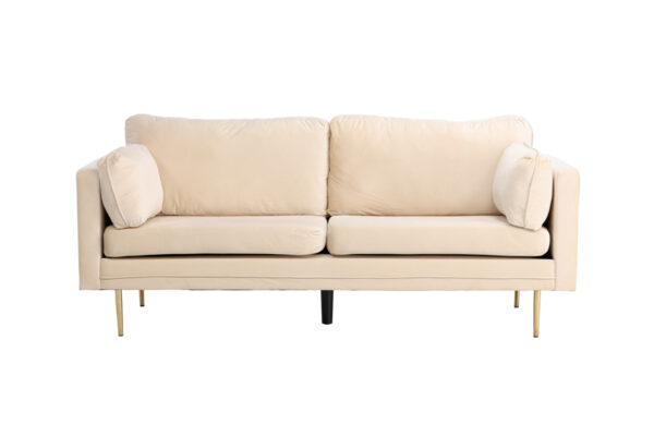 Origpic — Boom 3-sits soffor – mässingben – Blå, grön, beige