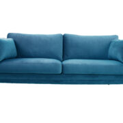 Origpic d e — Boom 3-sits soffor – mässingben – Blå, grön, beige