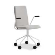 Origpic eeaa — Bristol konferensstol med hjul – Bekväm och flexibel mötesstol