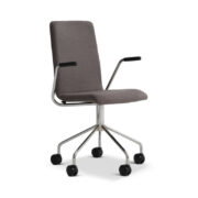 Origpic a f — Bristol konferensstol med hjul – Bekväm och flexibel mötesstol