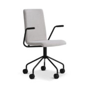 Origpic d c — Bristol konferensstol med hjul – Bekväm och flexibel mötesstol