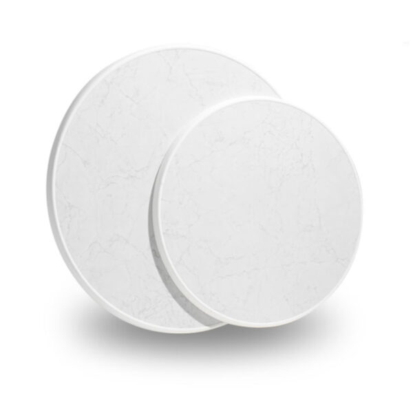 Origpic bdf — Bordsskivor runda för utomhusbruk – slitstarka & stilrena