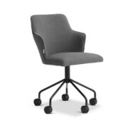 Origpic f a — Montreal konferensstol med fyra hjul – smidig snurrstol för mötesrum