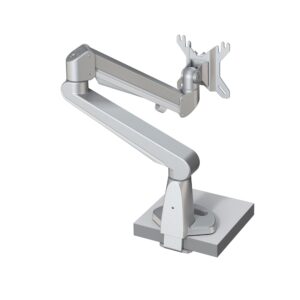 Origpic c — Elevate Monitor Arm 53 – Gasfjädrad monitorarm 8–14 kg | Vit, svart eller silver