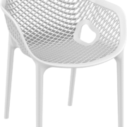 AIR XL – Bekväm stapelbar utomhusfåtölj för professionell miljö