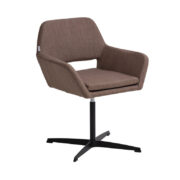 Amsterdam konferensstol – Tvättbar klädsel och snurrstativ