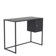 Bakal Skrivbord 45 x 95 – Vit / Svart / Grå