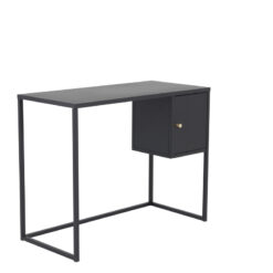 Bakal Skrivbord 45 x 95 – Vit / Svart / Grå