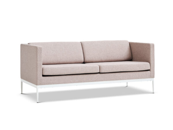 Bergamo Låg Soffa – 3-sits med bekvämt kallskum för loungemiljöer