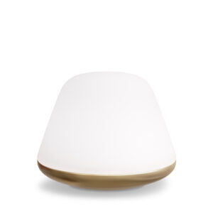 Bloom Large Bordslampa D380 – Stilfull bordslampa i glas och metall – Mässing