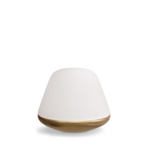 Bloom Small Bordslampa D200 – Elegant bordslampa i glas och metall – Mässing
