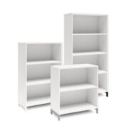 Bokhylla DNA – VIT – 3 storlekar. Från: