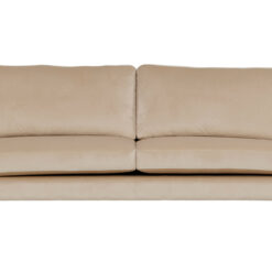 Bolero 3-sits soffor Grön, röd, beige, grå, svart – Beige (sammet)