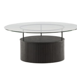 Bovall Soffbord ø90 Svart