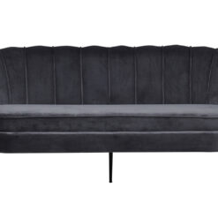 Calais 3-sits soffor Grå, beige, svart, mörkgrå, grön eller röd – Mörkgrå