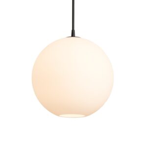 Capo Pendel D350 – svartstruktur / opalglas