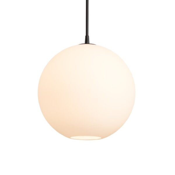 Capo Pendel D350 – svartstruktur / opalglas