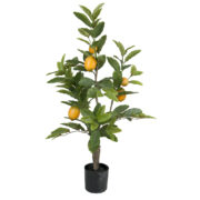 Citron 90 cm – Konstgjort träd | 2-PACK
