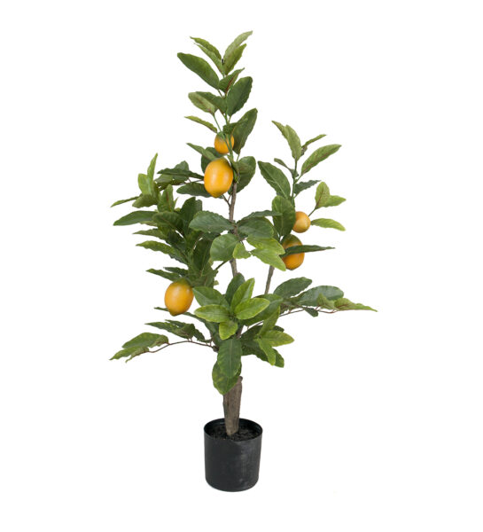 Citron 90 cm – Konstgjort träd | 2-PACK