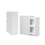 DNA förvaringsskåp / Tower – Vit