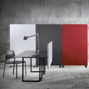 Edge ljudabsorberande golvsskärm – Höjd 1800 mm