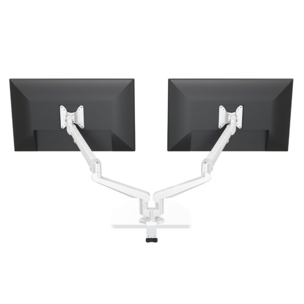 Elevate Dual Monitor Arm 52 – Gasfjädrad dubbel monitorarm 3–8 kg