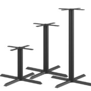 Ferrea kryss-stativ 76 cm – 3 olika höjder för inomhus och utomhusbruk